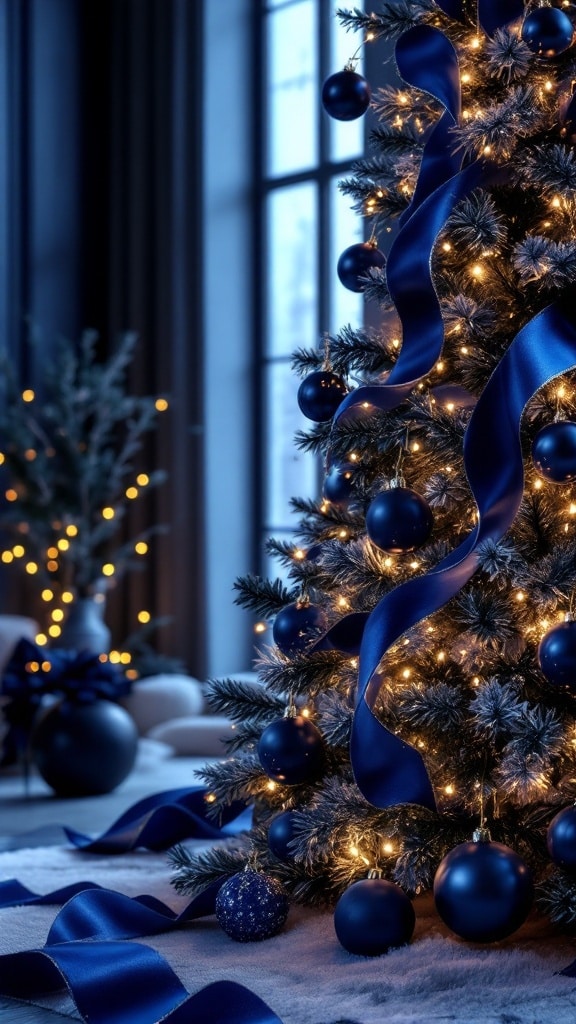 25 Blue Christmas Decor Ideas for a Cool and Elegant Holiday