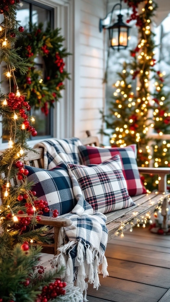 25 Christmas Porch Decor Ideas to Welcome the Holidays in Style