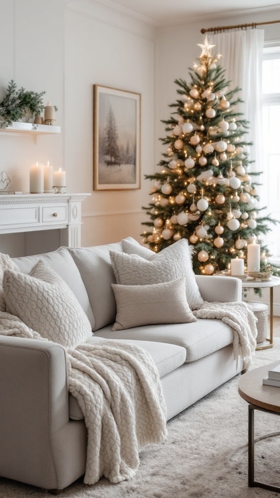 25 Christmas Decor Ideas for a Cozy and Festive Living Room