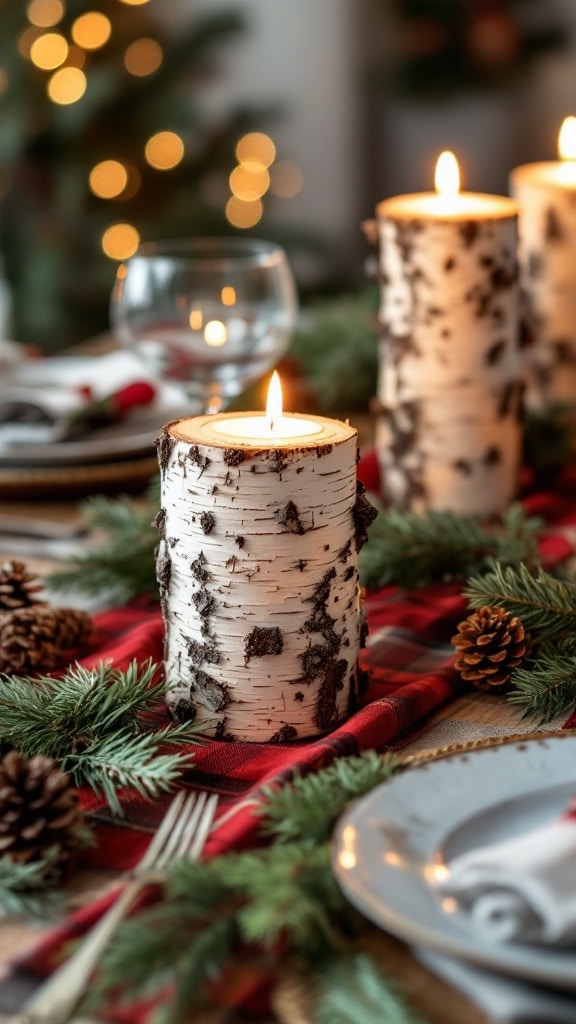 25 Christmas Candle Decor Ideas for a Warm and Festive Glow