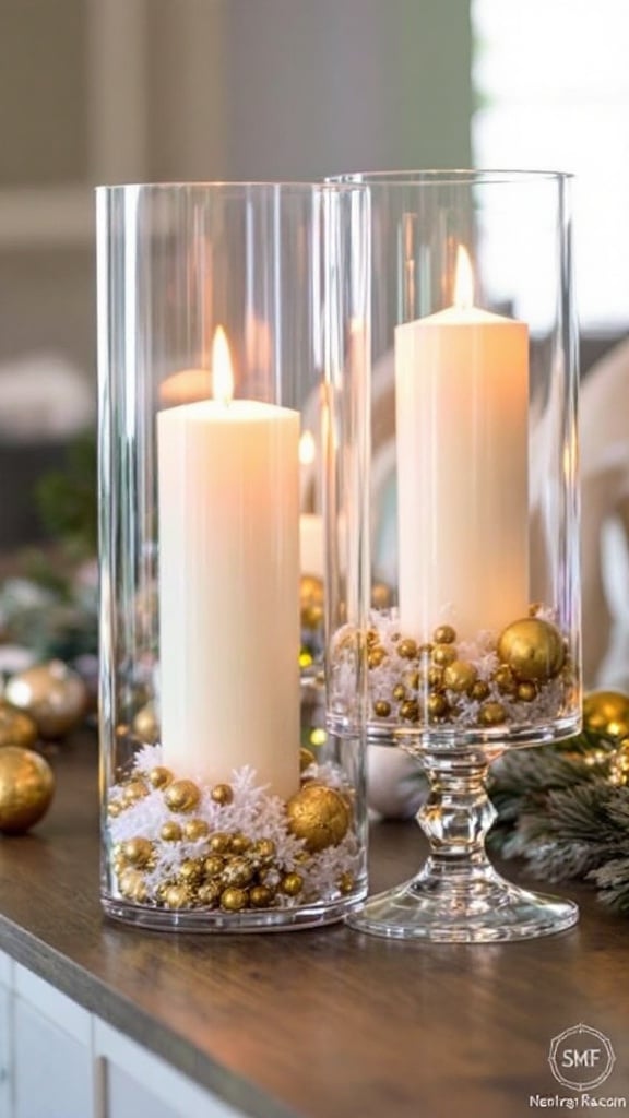 25 Christmas Candle Decor Ideas for a Warm and Festive Glow