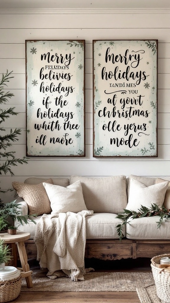 25 Farmhouse Christmas Decor Ideas for a Cozy, Rustic Holiday