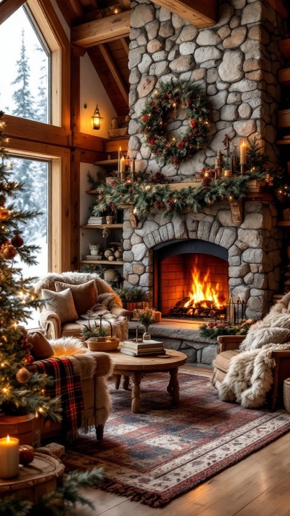 25 Christmas Decor Ideas for a Cozy and Festive Living Room