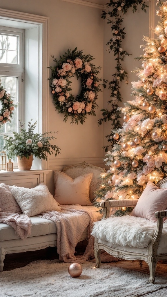 25 Christmas Decor Ideas for a Cozy and Festive Living Room