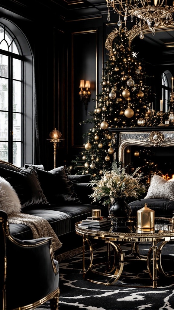 25 Christmas Decor Ideas for a Cozy and Festive Living Room