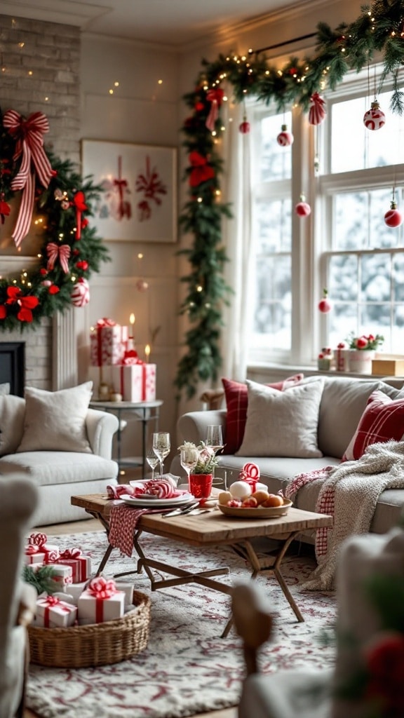 25 Christmas Decor Ideas for a Cozy and Festive Living Room