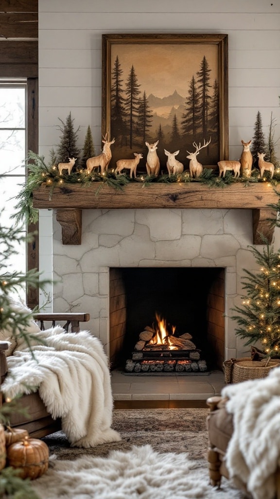 25 Christmas Decor Ideas for a Cozy and Festive Living Room