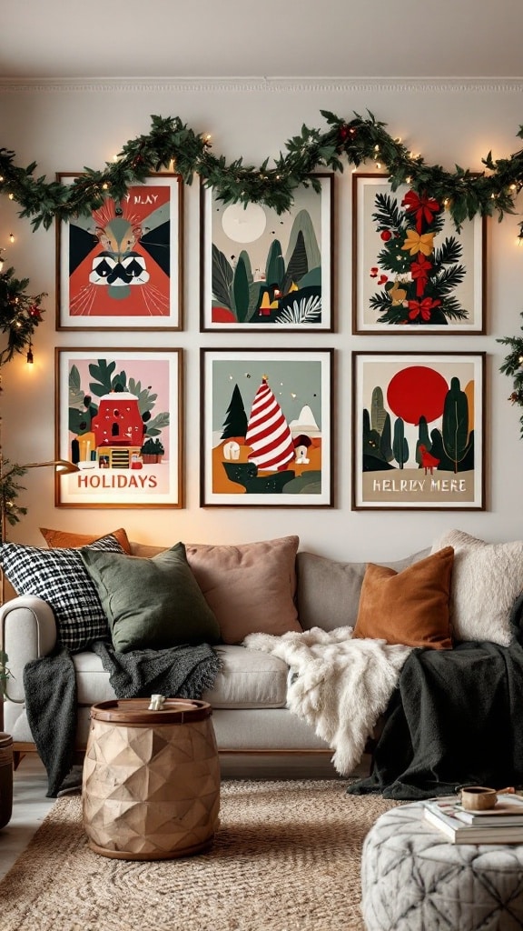 25 Christmas Decor Ideas for a Cozy and Festive Living Room