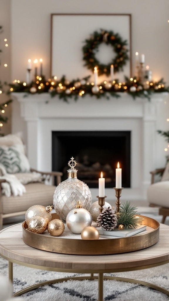 25 Christmas Decor Ideas for a Cozy and Festive Living Room