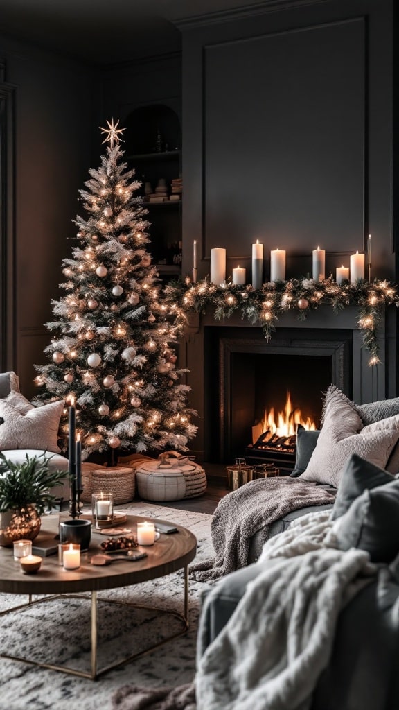 25 Christmas Decor Ideas for a Cozy and Festive Living Room