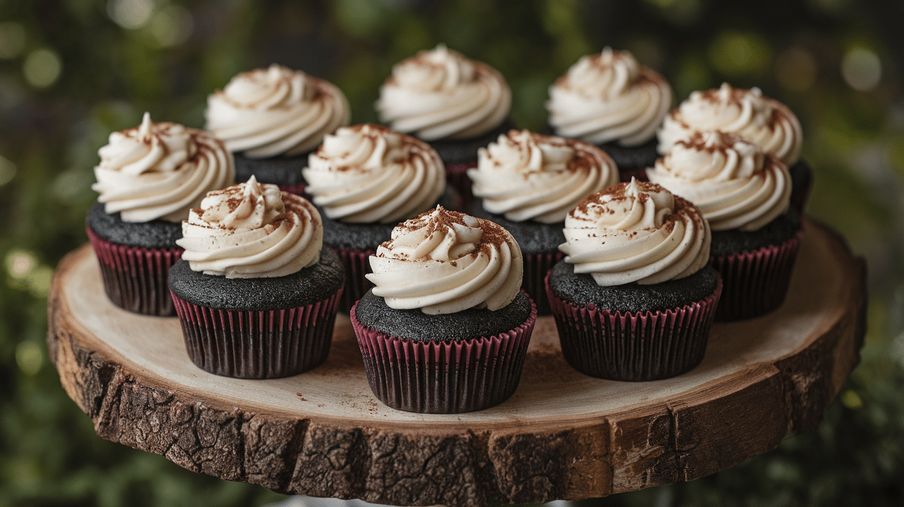 Decadent Black Velvet Cupcakes Recipe