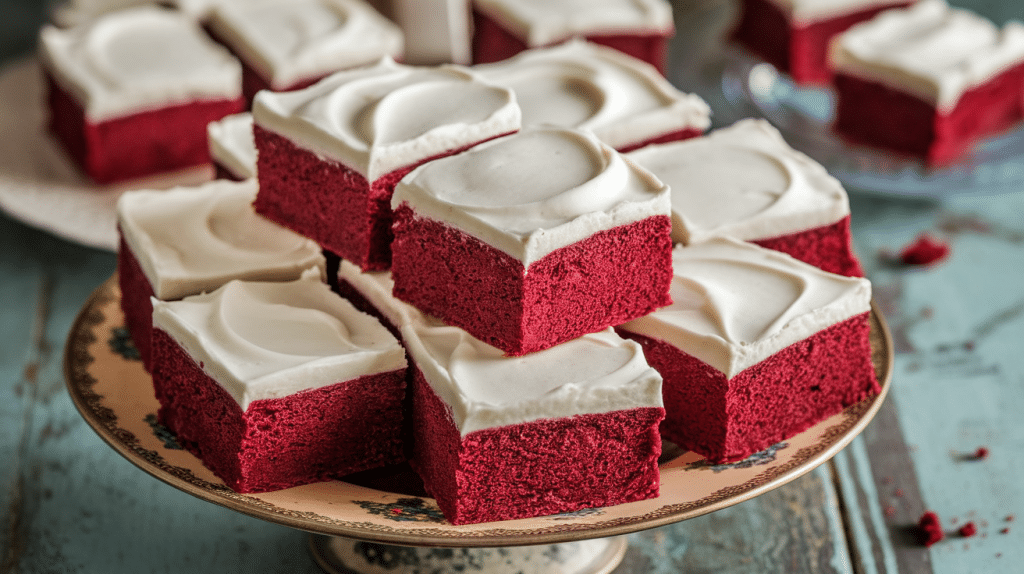 Decadent Red Velvet Bars with Cream Cheese Frosting Recipe