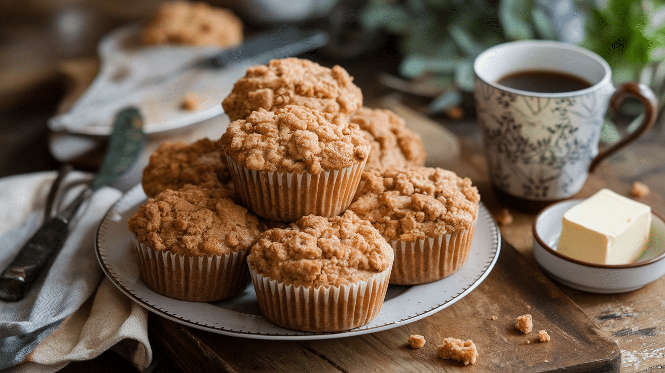 Delicious Cinnamon Streusel Muffins Recipe