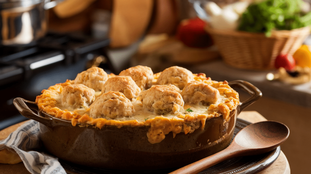 Savory Chicken and Dumplings Casserole Recipe