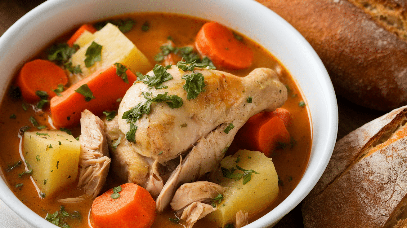 Hearty Chicken and Vegetable Stew Recipe