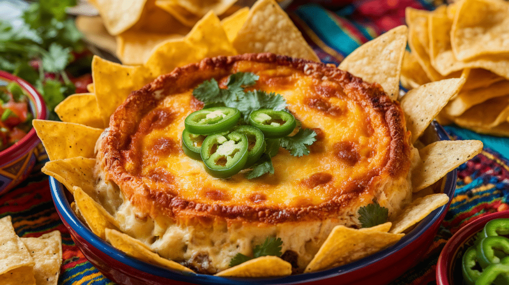 Melted Cheese Delight: Queso Fundido