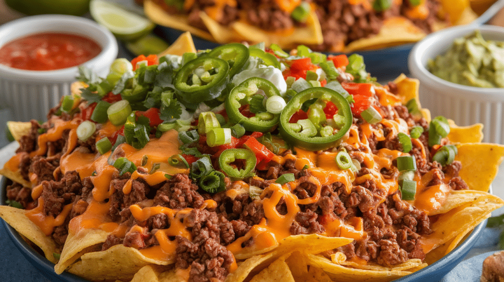 Loaded Beef Nachos Recipe