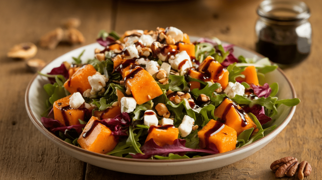 Savory Roasted Butternut Squash Salad