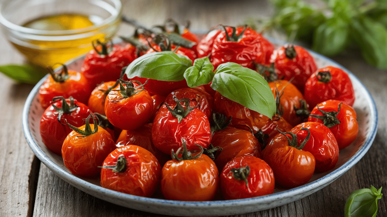 Flavorful Roasted Cherry Tomatoes Recipe