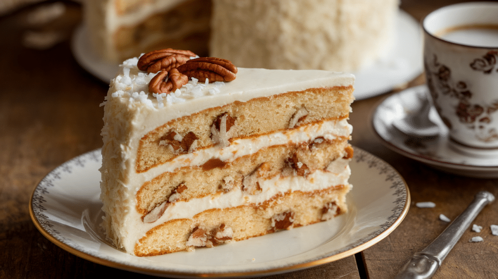 Decadent Italian Cream Cake Recipe