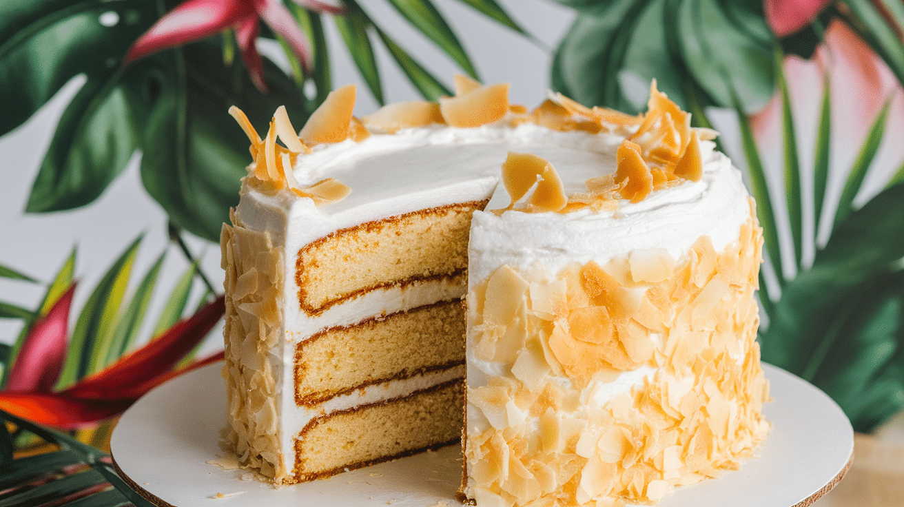 Moist and Flavorful Coconut Cake Recipe