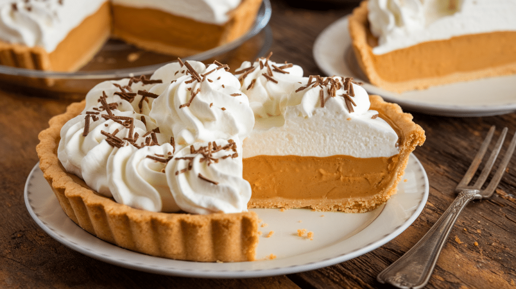 Classic Butterscotch Pie with Whipped Topping