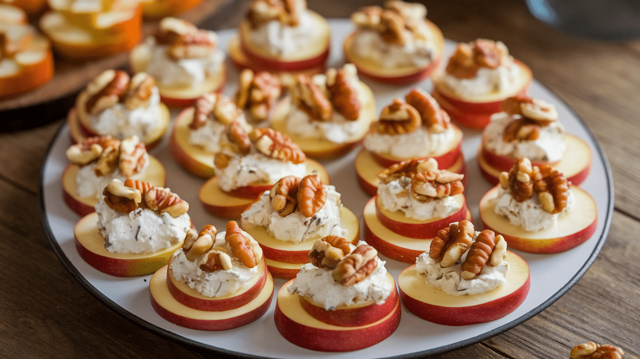 Savory Apple and Cheese Bites Appetizer