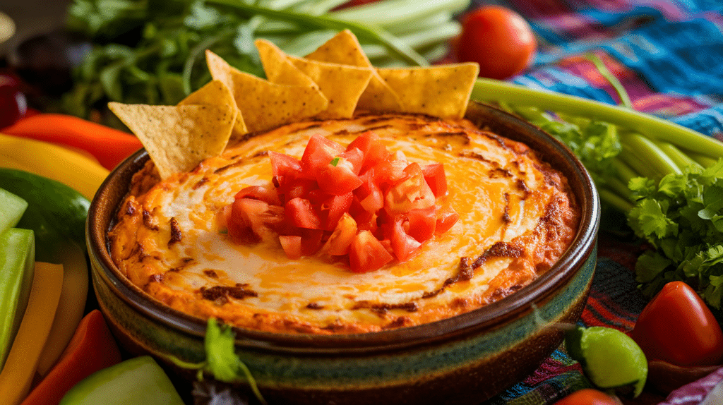 Ultimate Cheesy Nacho Dip Recipe