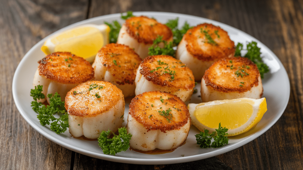 Crispy Air Fryer Scallops Recipe