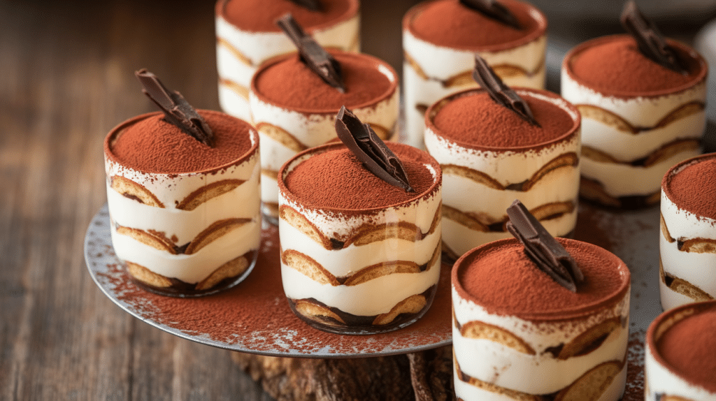 Classic Tiramisu Cups Recipe