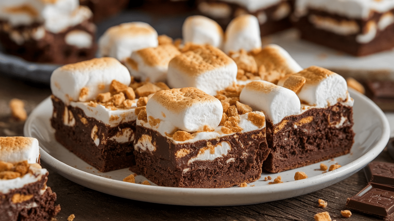 Decadent S'mores Brownies Recipe