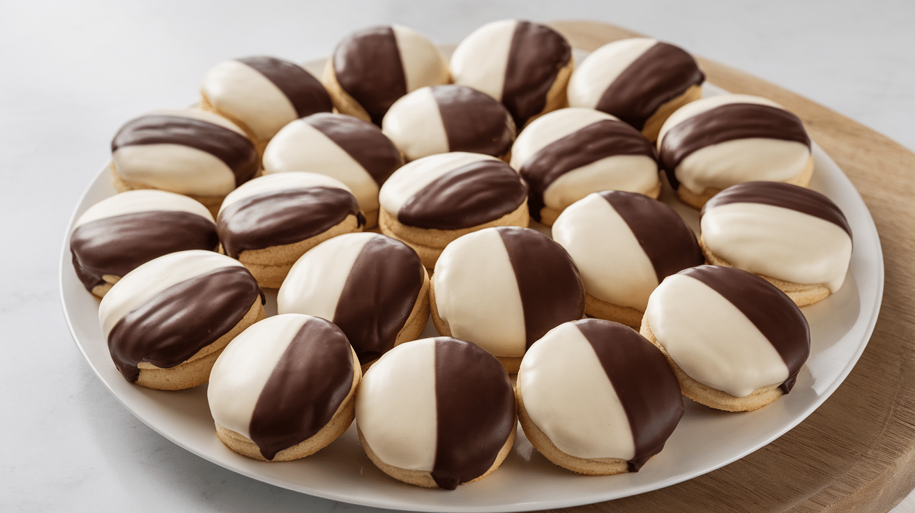 Classic Black and White Cookies Recipe