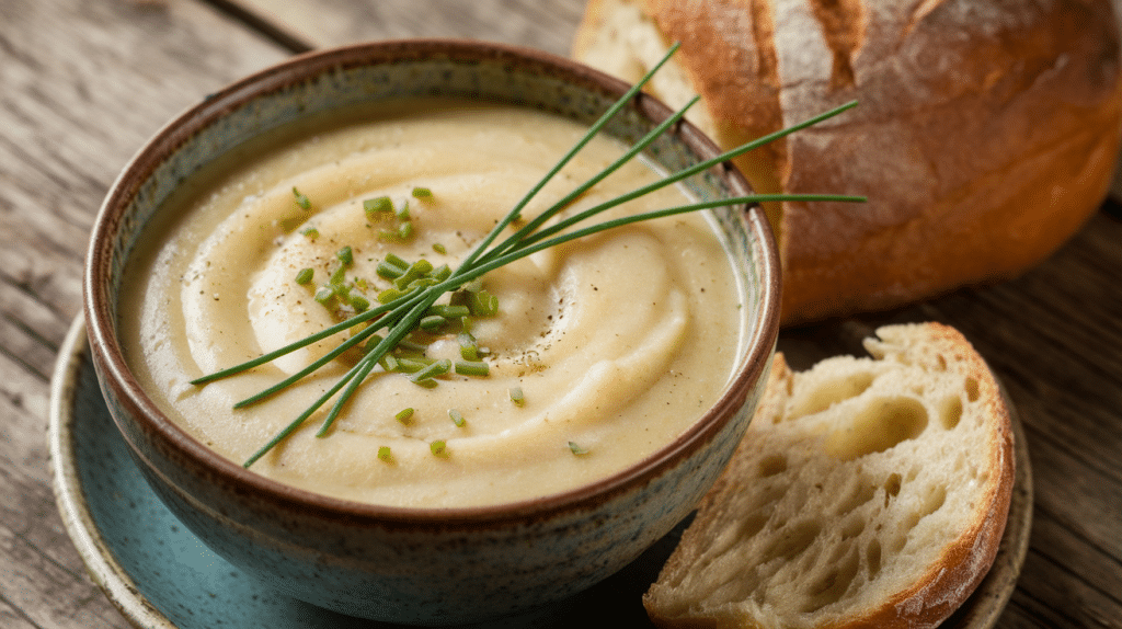 Creamy Potato Leek Soup Recipe