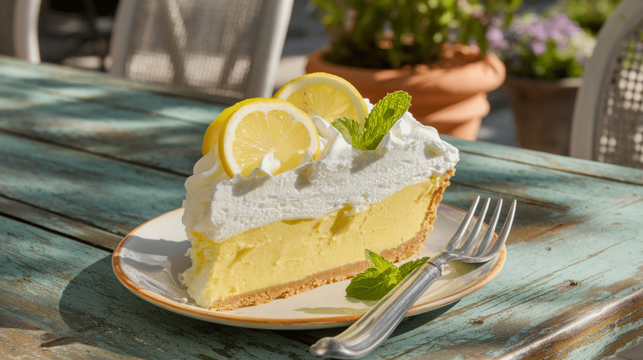 Refreshing Lemon Icebox Pie Recipe