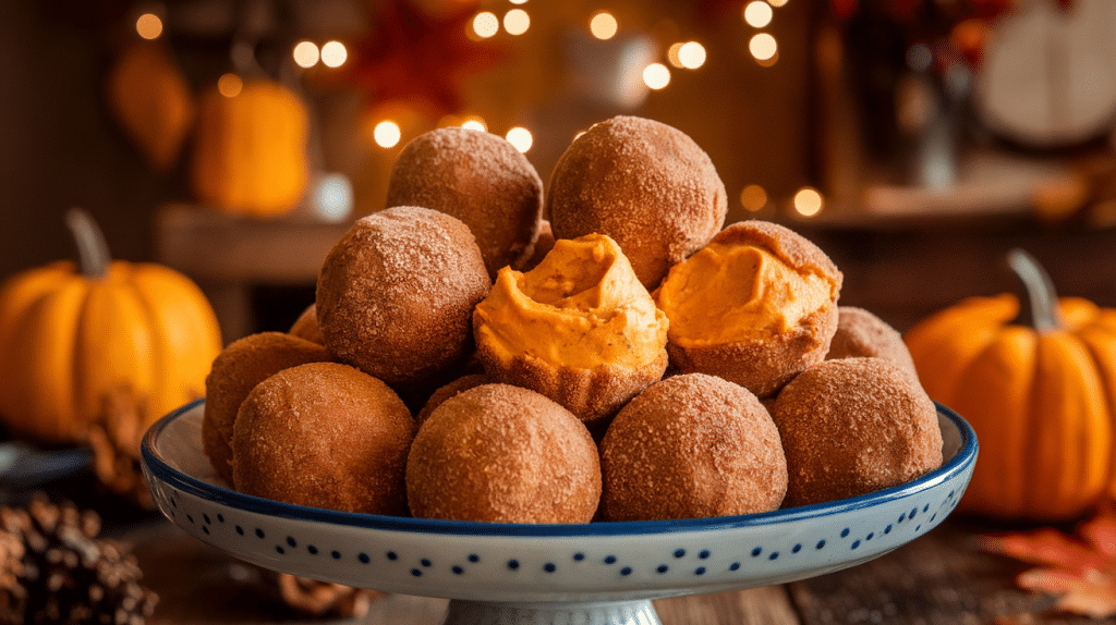 Delicious No-Bake Pumpkin Cheesecake Balls Recipe