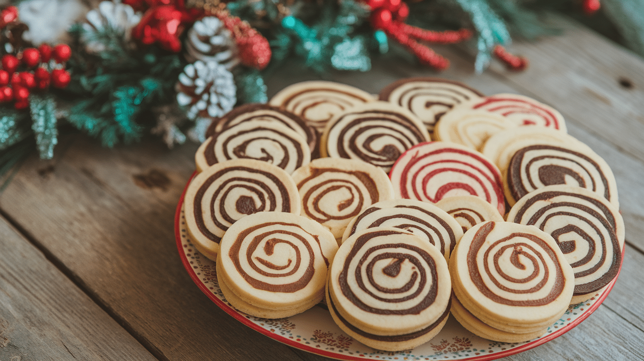 Deliciously Festive Pinwheel Cookies Recipe