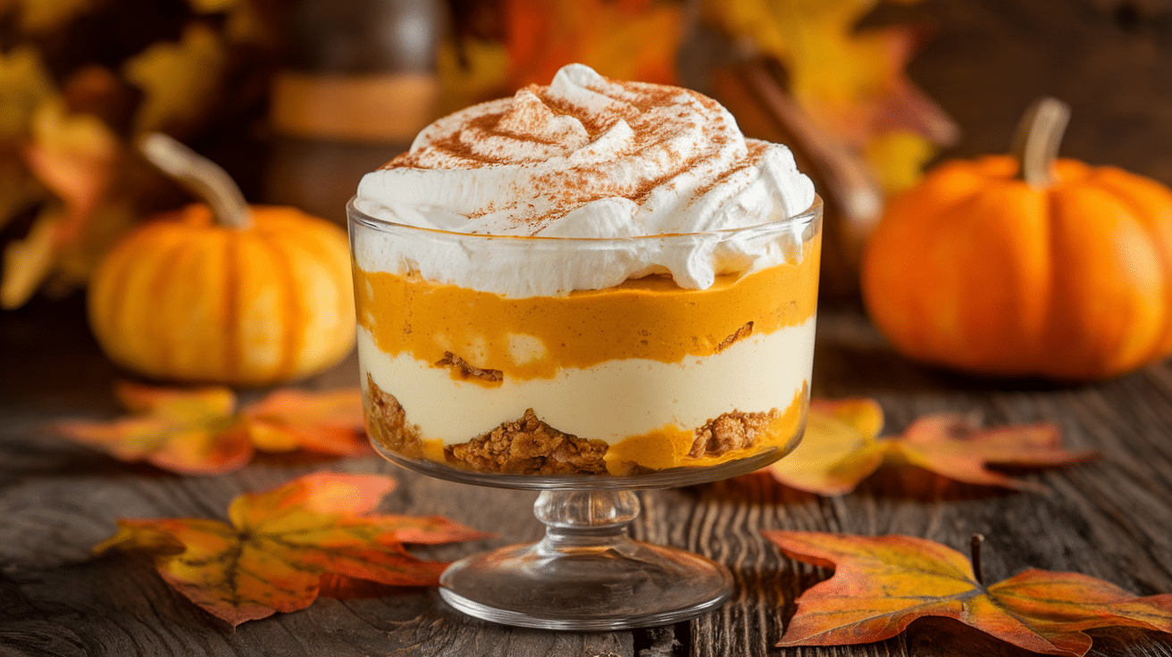 Creamy Pumpkin Delight Dessert Recipe