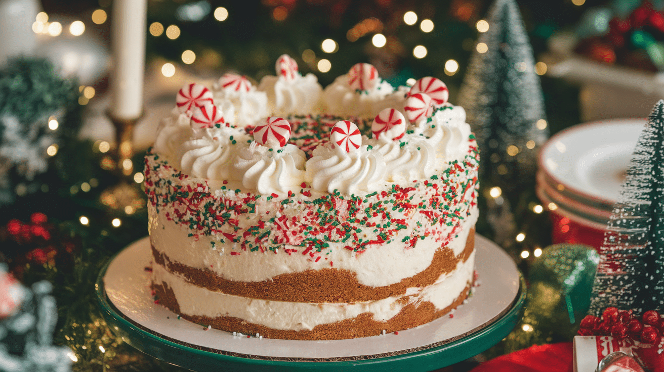 Festive Christmas Poke Cake Recipe