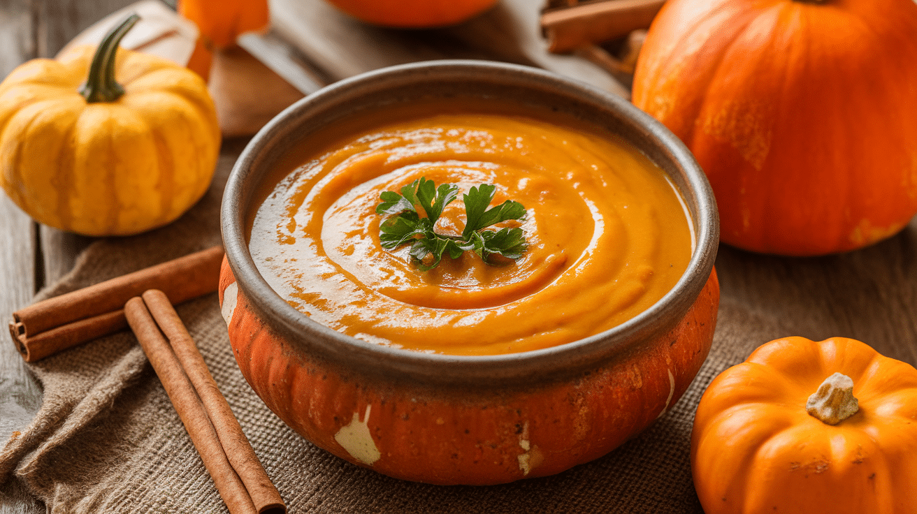 Homemade Panera Autumn Squash Soup Recipe