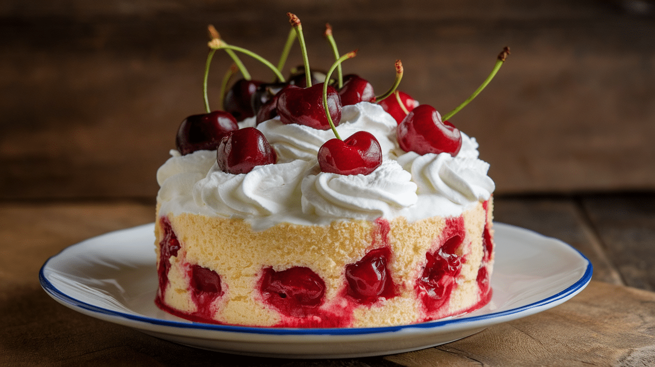 Delicious Cherry Poke Cake Recipe