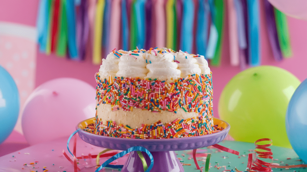 Delicious Funfetti Poke Cake Recipe