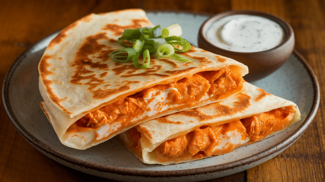 Spicy Buffalo Chicken Quesadilla Recipe