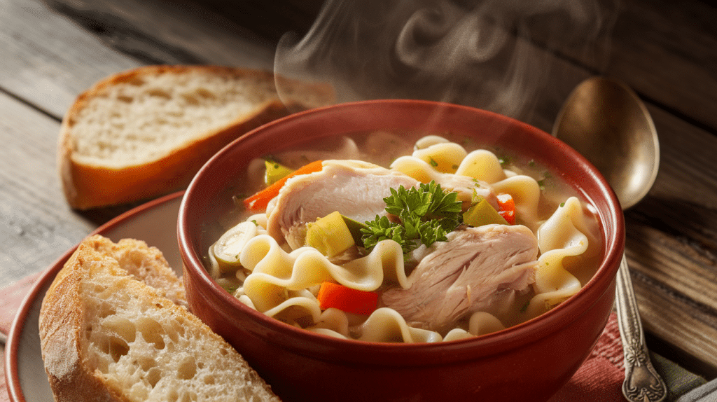 Comforting Grandma’s Chicken Noodle Soup Recipe