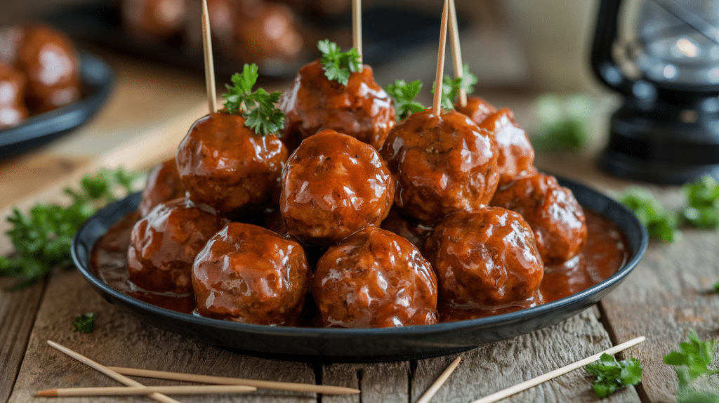 Savory Grape Jelly Meatballs Recipe