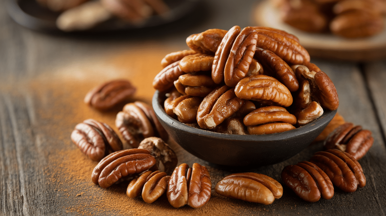 Sweet and Crunchy Candied Pecans Recipe