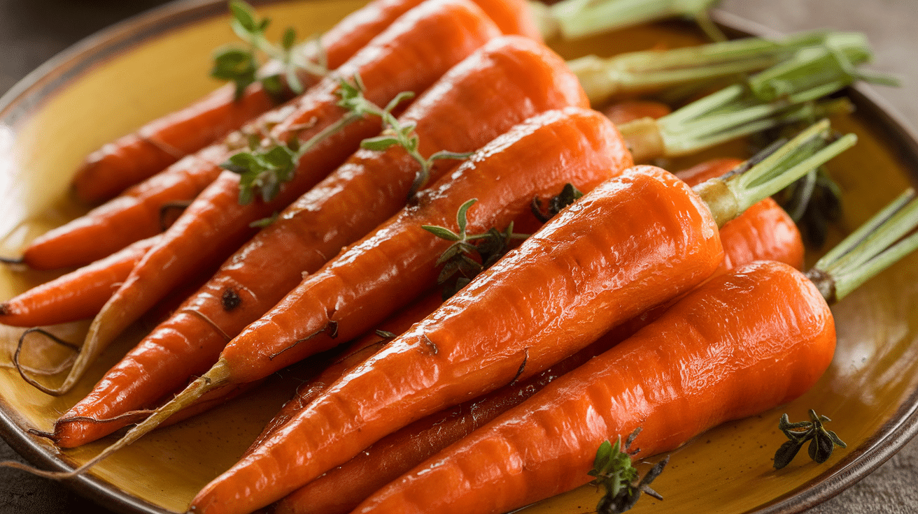 Sweet and Savory Honey Roasted Carrots Recipe