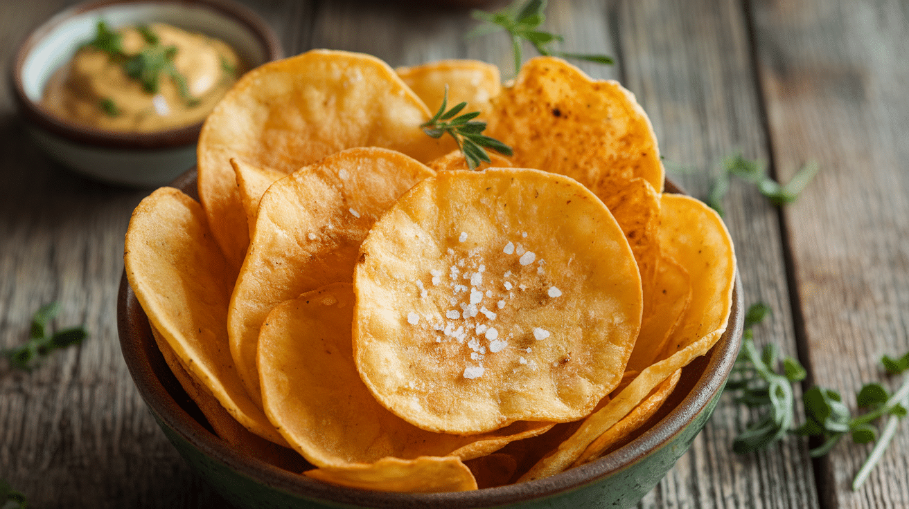 Crispy Air Fryer Potato Chips Recipe