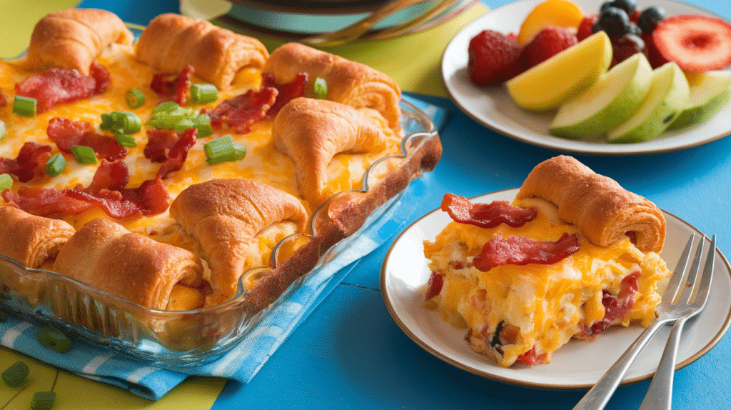 Delicious Crescent Roll Breakfast Casserole Recipe