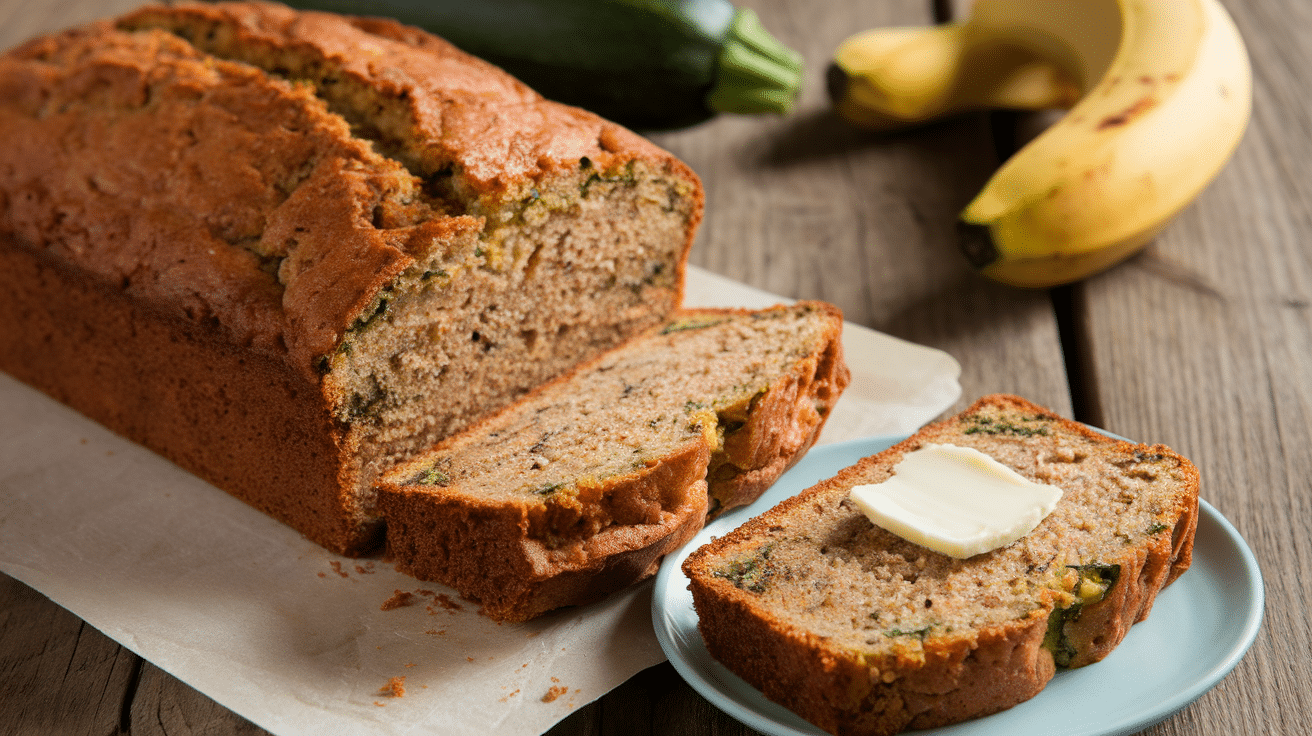 Moist and Delicious Banana Zucchini Bread Recipe