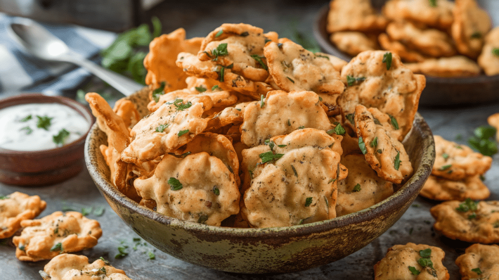 Crispy Ranch Oyster Crackers Recipe